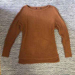 Madewell yellow oversized sweater size small